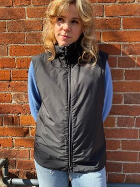 Prada Y2K Black Technical Vest